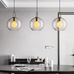 Bild in Gallery-Viewer laden, Copper-Plated Glass Plug-In Swag Pendant
