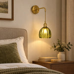 Cargar imagen en el visor de la Galería, Nordic Colorful Flower Glass Wall Lamp