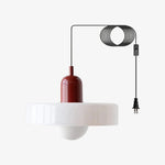 Charger l'image dans la visionneuse de galerie, Bauhaus Colorful Glass Plug-In Pendant Light