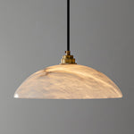 Load image into Gallery viewer, Natural Stone Plug-In Swag Pendant Light