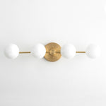 Charger l&#39;image dans la visionneuse de galerie, Glorica Glass Long Vanity Light - Modern Minimalist Wall Sconce Design
