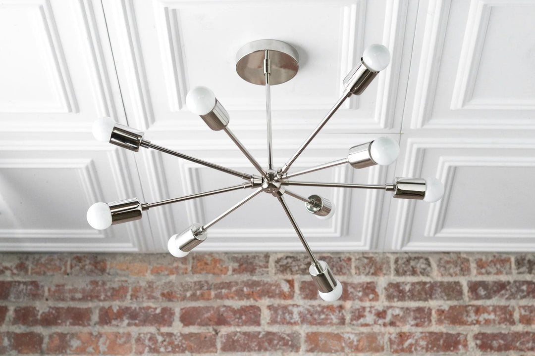 Lustre moderne Mobilux Line - Plafonnier milieu du siècle