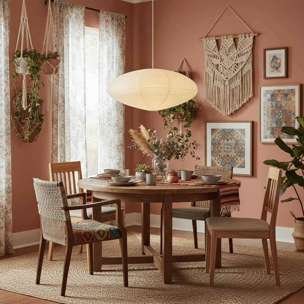 Mulberry Paper Plug-In Pendant Light