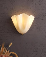Bild in der Galerieansicht laden, Bellina Modern Minimalist Glass Wall Lamp – Elegant Ambient Lighting for Bedroom &amp; Hallway
