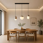 Cargar imagen en el visor de la Galería, Soft bedside atmosphere with vintage cream pendant lighting