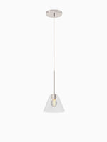 Load image into Gallery viewer, Conica Glass Cone Pendant Light - Modern Dining And Kitchen Lighting

