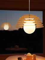 Cargar imagen en el visor de la Galería, Lámpara colgante Sunrise – Lámpara colgante de ambiente con geometría Bauhaus Memphis – AFTERGLOW S5
