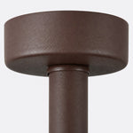 Load image into Gallery viewer, Close-up of coffee finish metal canopy
