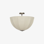 Load image into Gallery viewer, Lumarys Sculptural Fabric-Wrapped Pendant Light Organic Botanical Style for Living Room