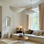 Charger l'image dans la visionneuse de galerie, White Silk Cloth Plug-In Pendant Lamp
