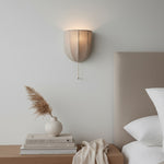 Bild in Gallery-Viewer laden, Fablune Wandleuchte - Moderner Leinen-Schirm für Schlafzimmer