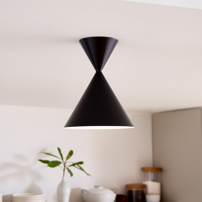 Lámpara de techo semiempotrada Brivana - Iluminación moderna para el hogar