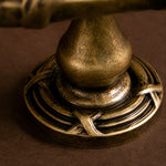 Load image into Gallery viewer, Antique Brass Leaf Cabinet Knob