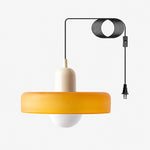 Charger l'image dans la visionneuse de galerie, Bauhaus Colorful Glass Plug-In Pendant Light