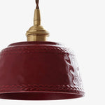 Cargar imagen en el visor de la Galería, White ceramic pendant light