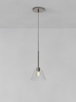 Load image into Gallery viewer, Conica Glass Cone Pendant Light - Modern Dining And Kitchen Lighting
