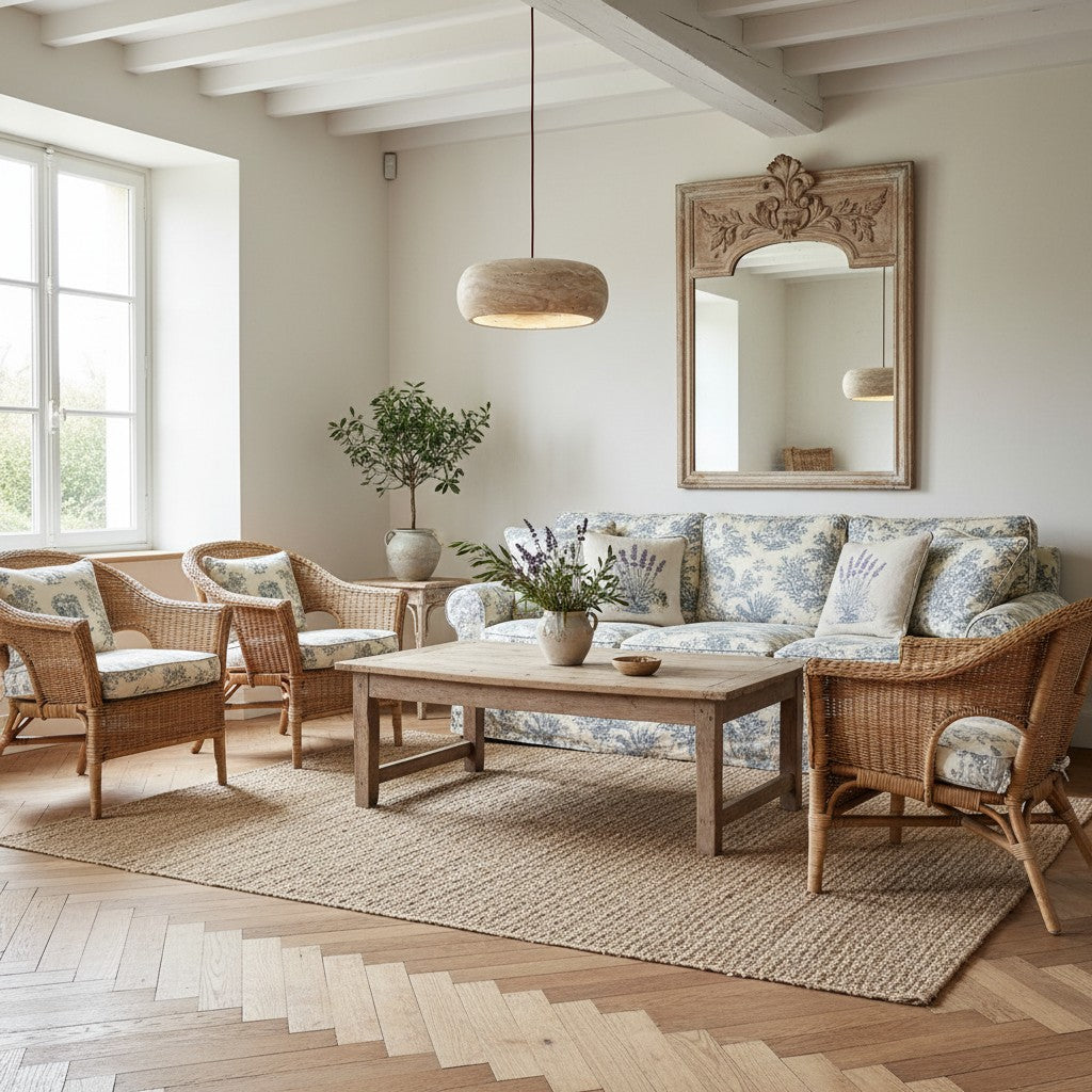 Lámpara colgante de piedra natural travertino Kairis - Iluminación de estilo vintage para comedores y salas de estar