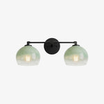 Charger l'image dans la visionneuse de galerie, Auruca Globe Wall Light Bellflower Inspired Shape - Minimalist Metal Glass Sconce for Living Room
