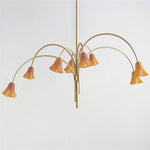 Load image into Gallery viewer, Flora Glass Chandelier
