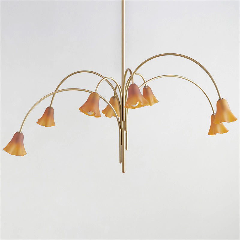 Flora Glass Chandelier