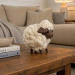 Cargar imagen en el visor de la Galería, handmade wool felt sheep figurine