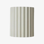 Load image into Gallery viewer, Ribellex Minimalist Ribbed Fluted Wall Light Sculptural Wall Lamp for Bedroom Hallway N59