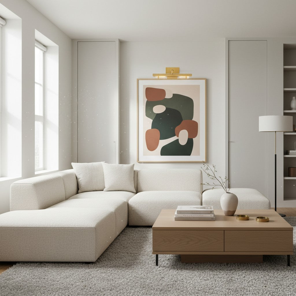 Aurix Minimalistische Eisen-Wandlampe – Elegante wandmontierte Beleuchtung zur Aufwertung jeder Innenraumgestaltung