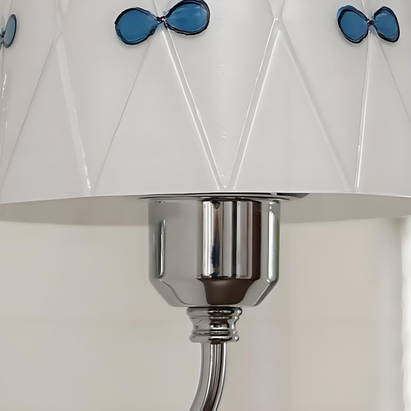 Billa Bow Knot Glass Wall Lamp – Vintage Artistic Design for Bedroom Hallway
