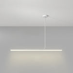 Charger l&#39;image dans la visionneuse de galerie, Lustre de salle à manger décoratif contemporain avec interrupteur à bouton-poussoir et peinture blanche
