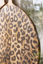 Load image into Gallery viewer, Leopard Solid Sapele Wood Board - Functional Dining Accessory for Kitchen