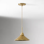 Charger l&#39;image dans la visionneuse de galerie, Aurenza Modern Farmhouse  Cone Pendant Light – Dimmable Kitchen and Entryway Lighting
