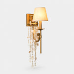 Charger l'image dans la visionneuse de galerie, Crystal and Shell Tassel Wall Sconce