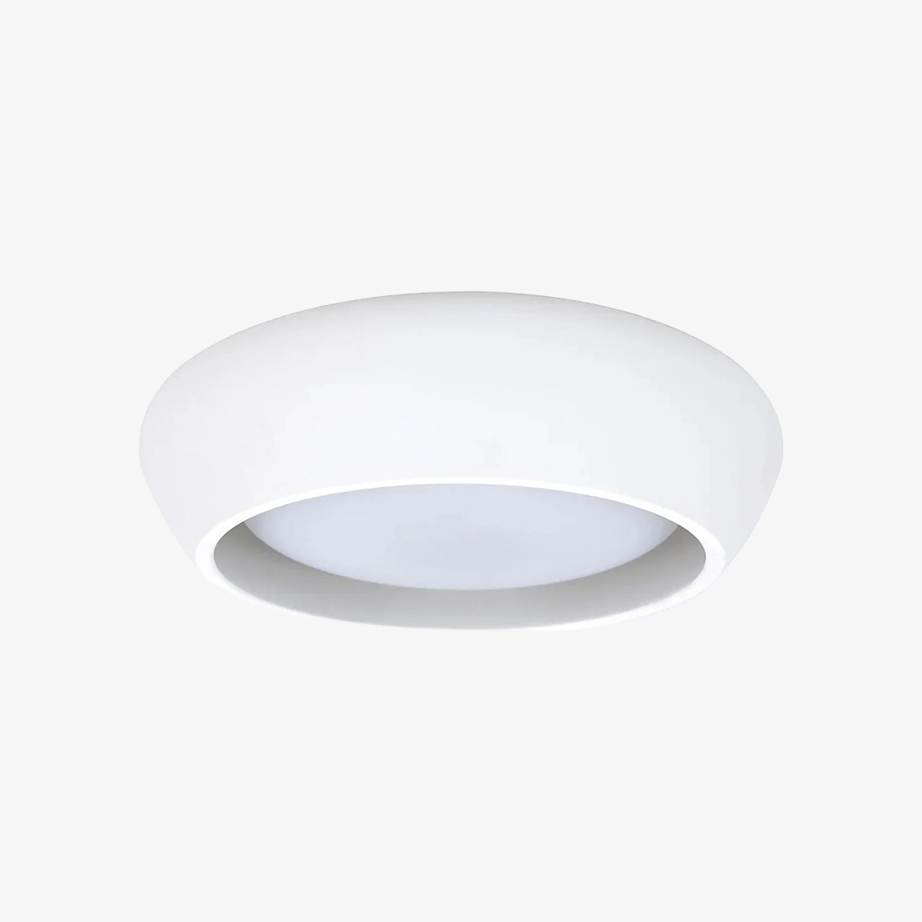 Luminaire de plafond en béton minimaliste Monocem – Applique encastrée élégante pour salon