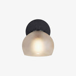 Charger l'image dans la visionneuse de galerie, Auruca Globe Wall Light Bellflower Inspired Shape - Minimalist Metal Glass Sconce for Living Room
