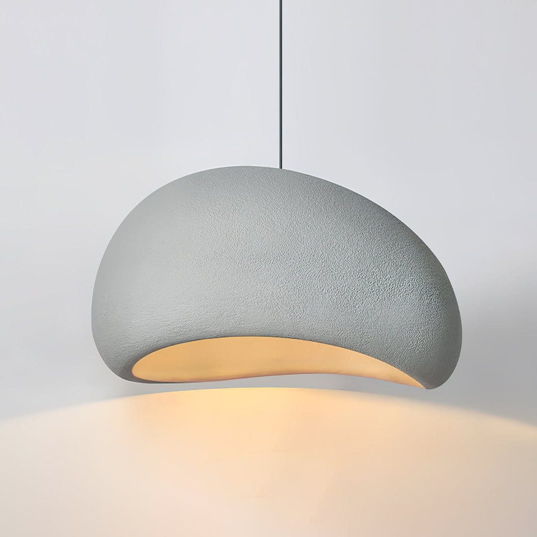 Sculptural Polystyrene Ceiling Pendant Light