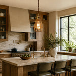 Bild in Gallery-Viewer laden, Vintage Brass Cage Pendant Light