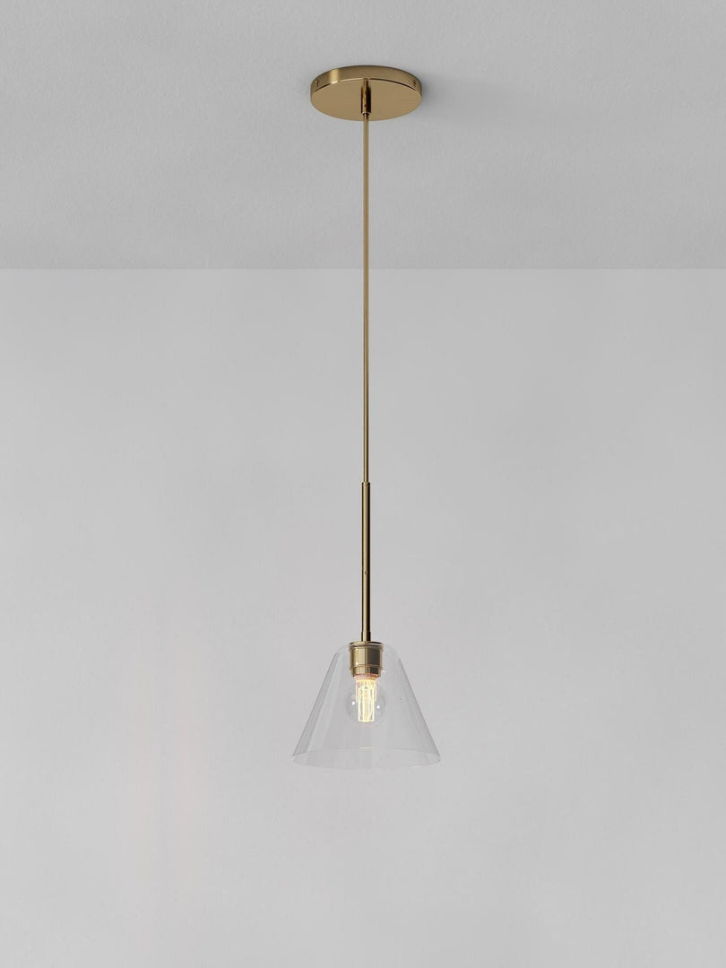 Conica Glass Cone Pendant Light - Modern Dining And Kitchen Lighting