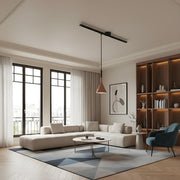 Rail de plafond pour suspension Axitra rotatif – Rail réglable élégant pour suspensions contemporaines U26