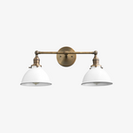 Cargar imagen en el visor de la Galería, Conique Metal Industrial Vanity Light  - Modern Bathroom Lighting Fixture
