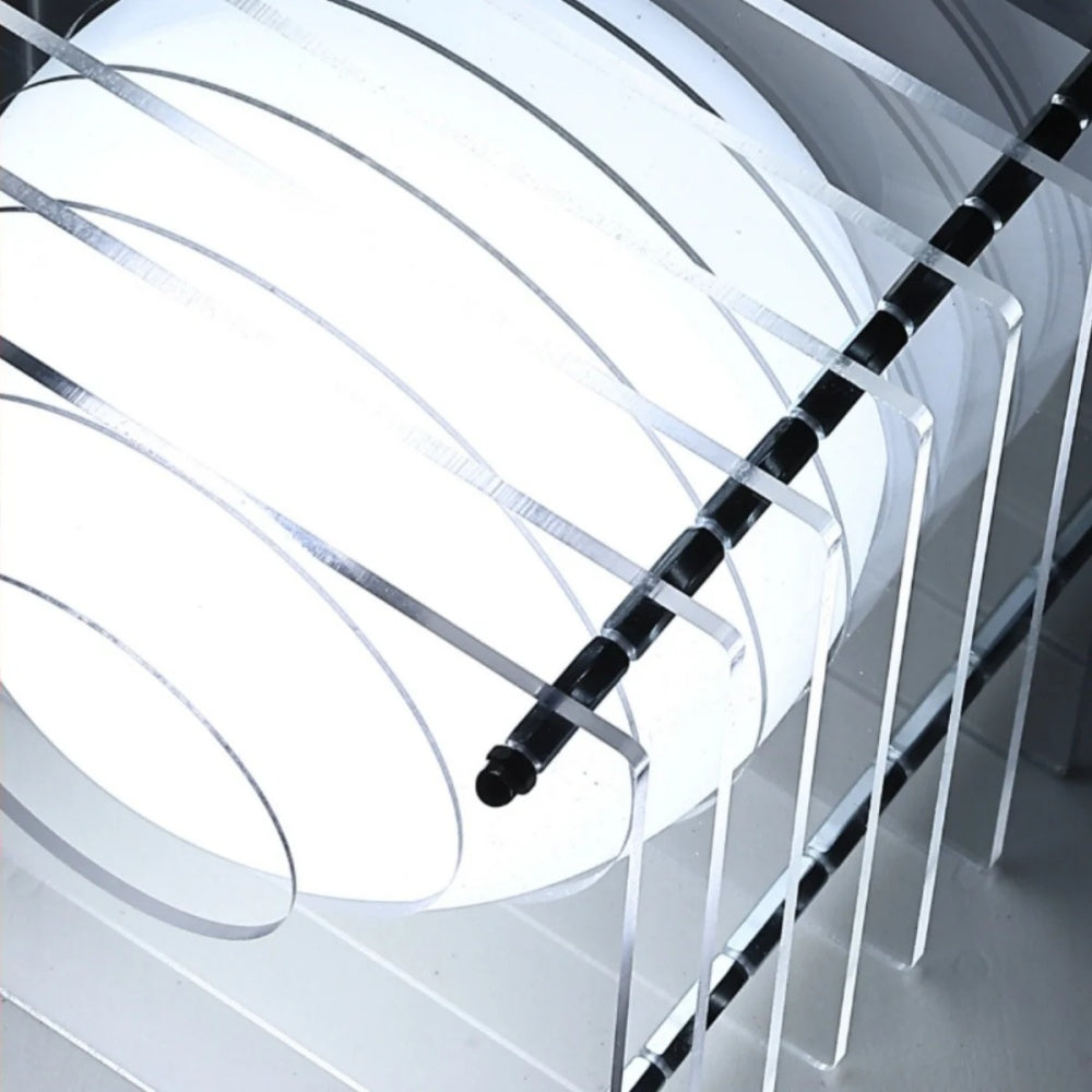 Lampe de table Sunst Afterglow série moderne design sphère géométrique - pour décoration salon et bureau