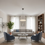 Load image into Gallery viewer, Modellis Minimalist Pendant Lamp with Clean Lines – Contemporary Lighting for Living Spaces N29