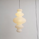 Load image into Gallery viewer, Stacked Mulberry Paper Swag Pendant