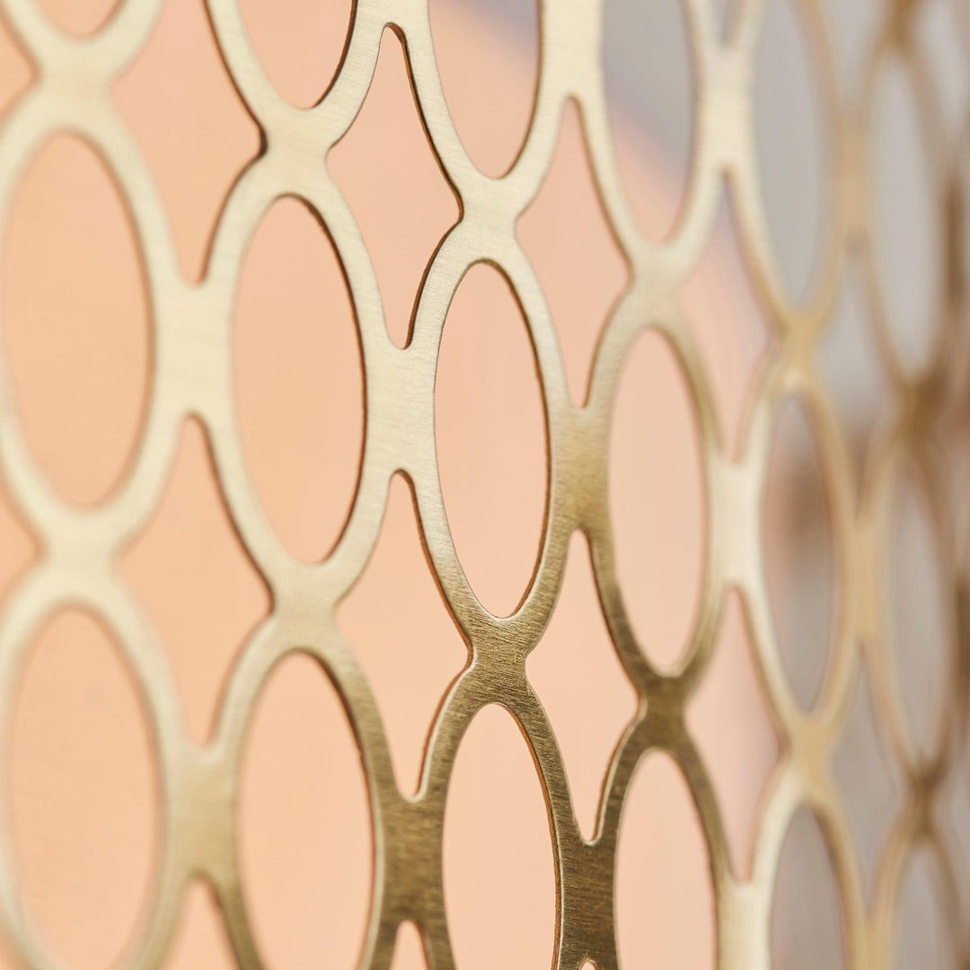 Modern 3 Light Mesh Design Ceiling Light - Dimmable for Living Room