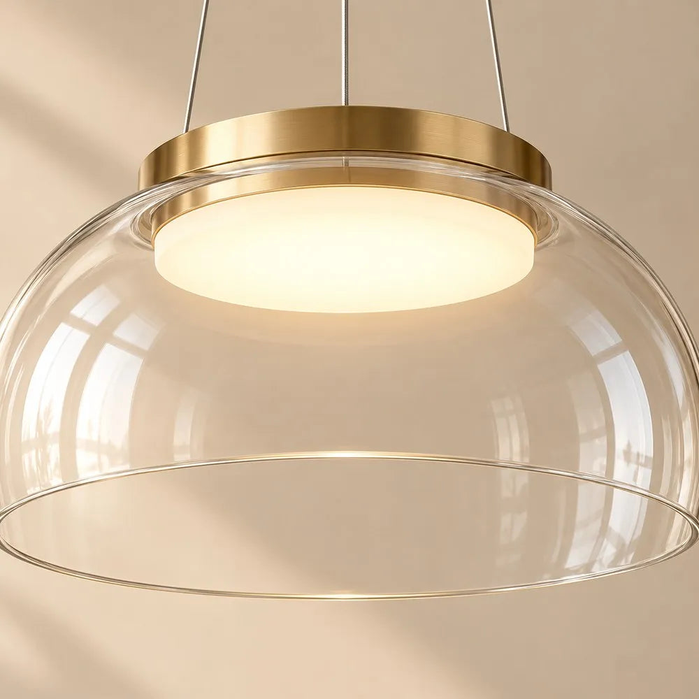 Modern Glass Pendant Light