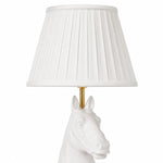 Bild in Gallery-Viewer laden, Close detail of fabric shade and lamp neck