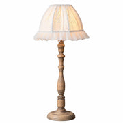 White background full table lamp view