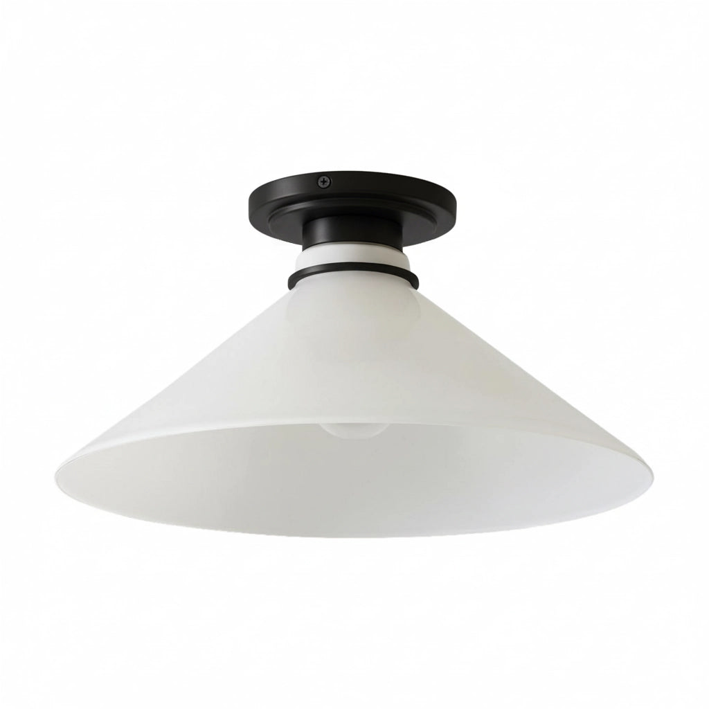 Aurenza Modern Industrial Flush Mount – Elegant Ceiling Lamp for Residential Interiors