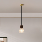 Bild in Gallery-Viewer laden, Nordische Hanfseil Glas Pendelleuchte