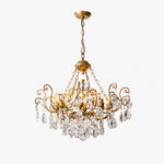 Bild in Gallery-Viewer laden, French Country Crystal Basket Chandelier