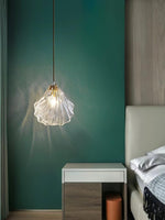 Bild in Gallery-Viewer laden, Hand-Blown Glass Brass Plug-In Swag Pendant
